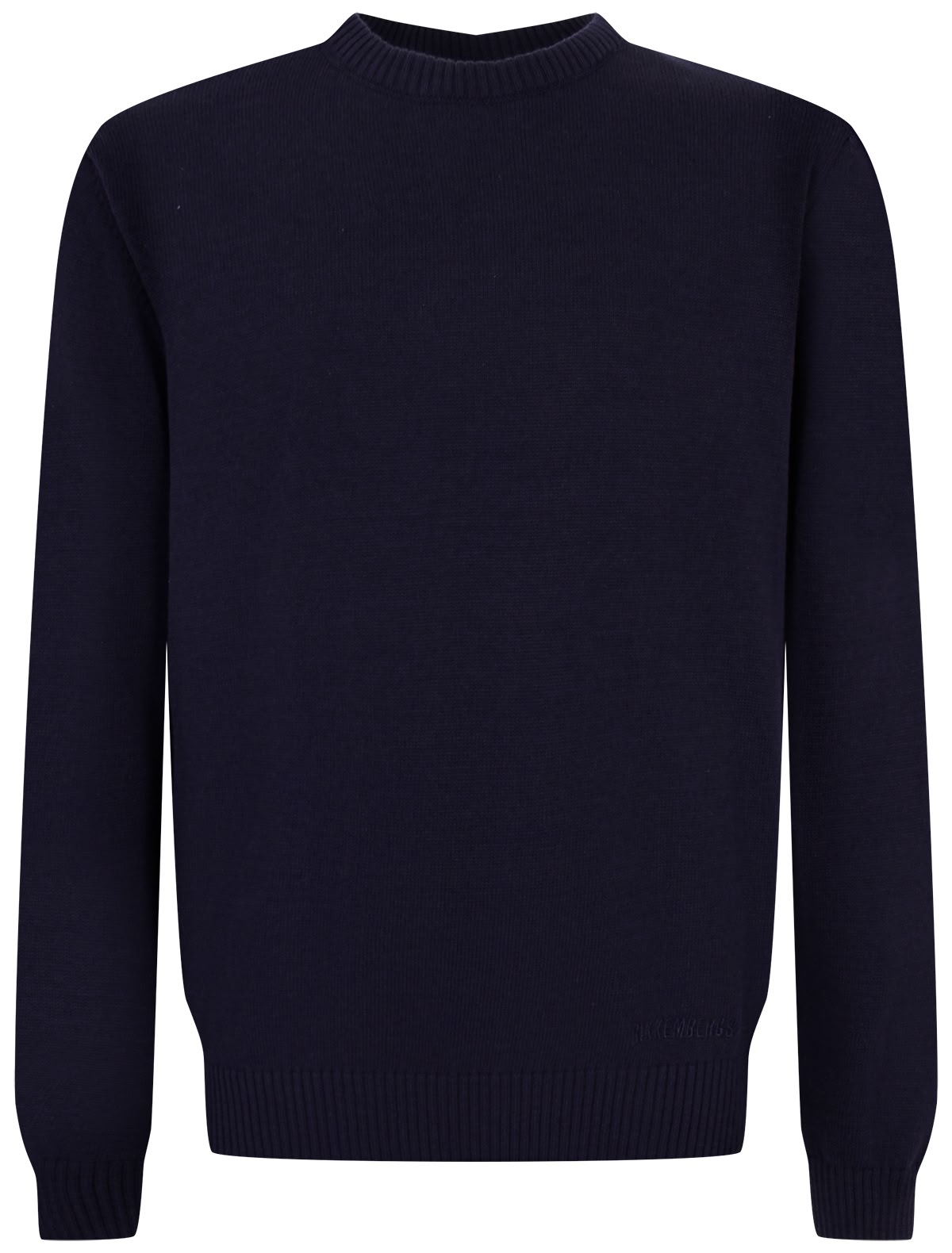 Синий джемпер из хлопка