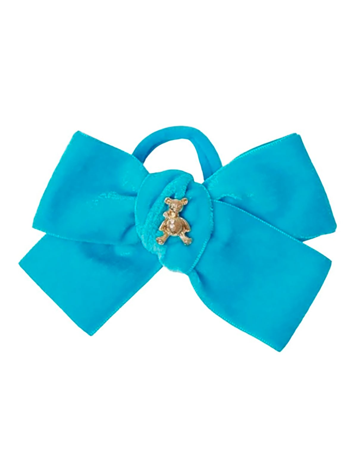 Резинка с бархатным бантом