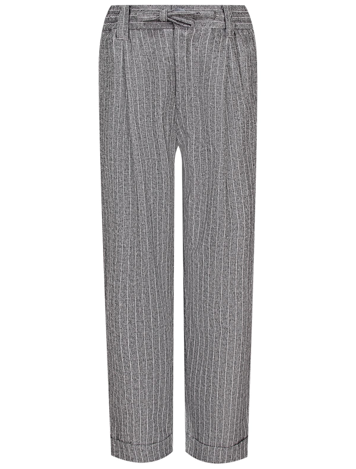 Брюки в полоску