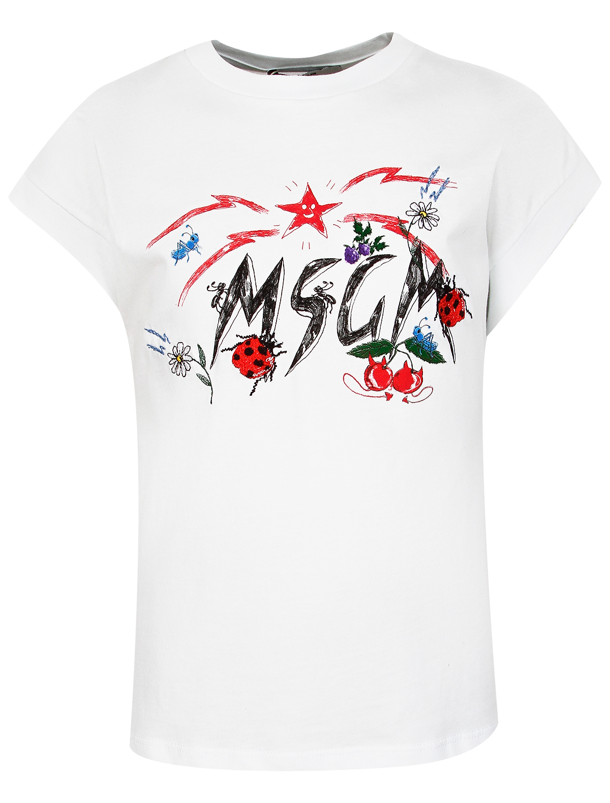 

Футболка MSGM, Белый, 2530371