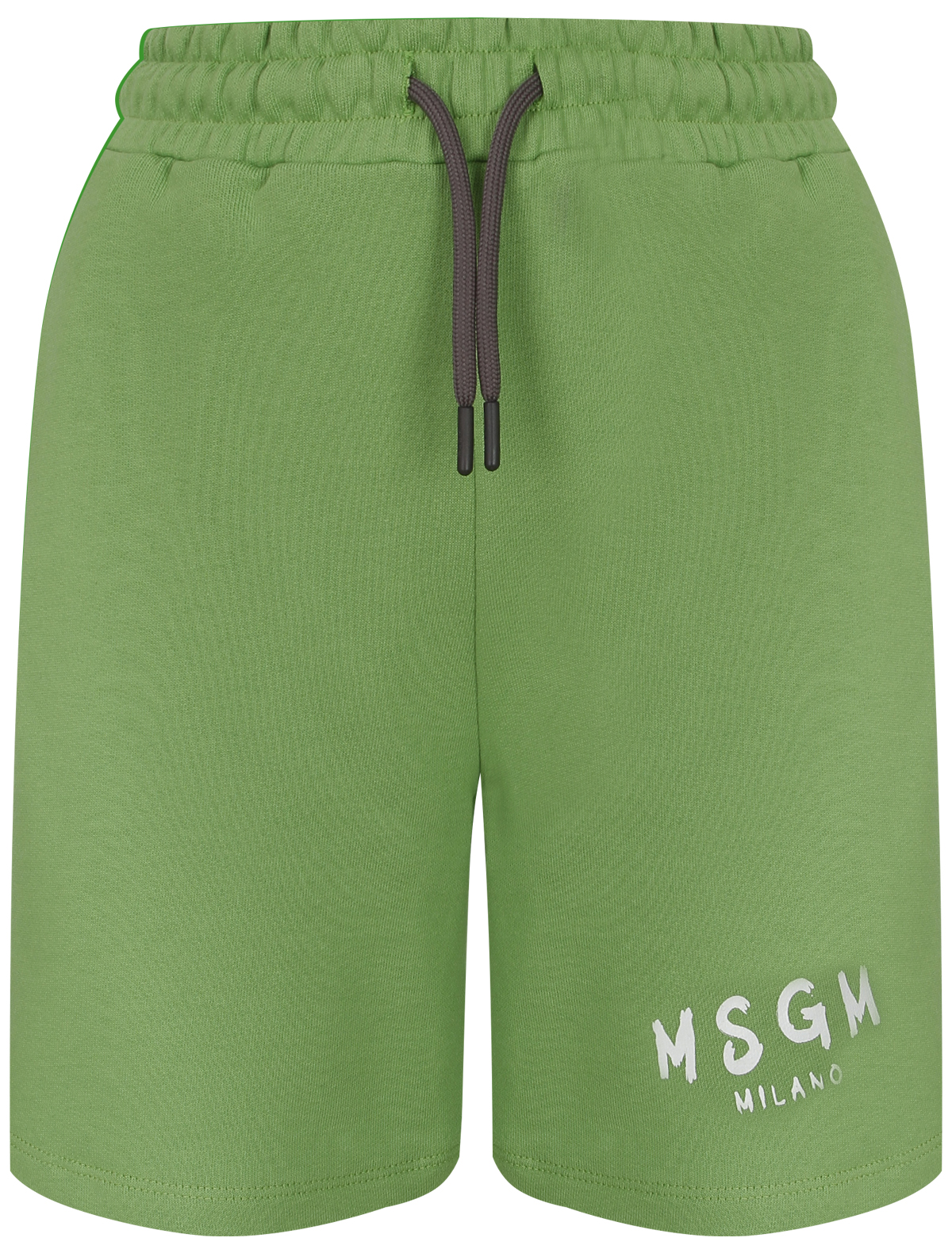 Шорты MSGM 2531307, цвет зеленый, размер 6 1414519373446 - фото 1