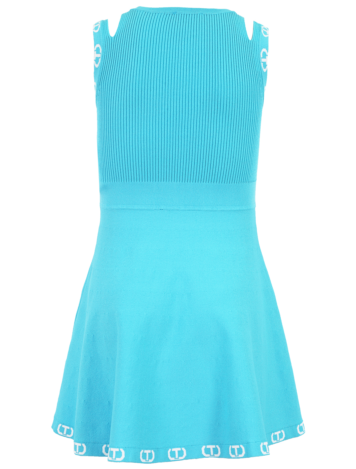 Платье TWINSET 2647820, цвет голубой, размер 6 1054509413112 - фото 2