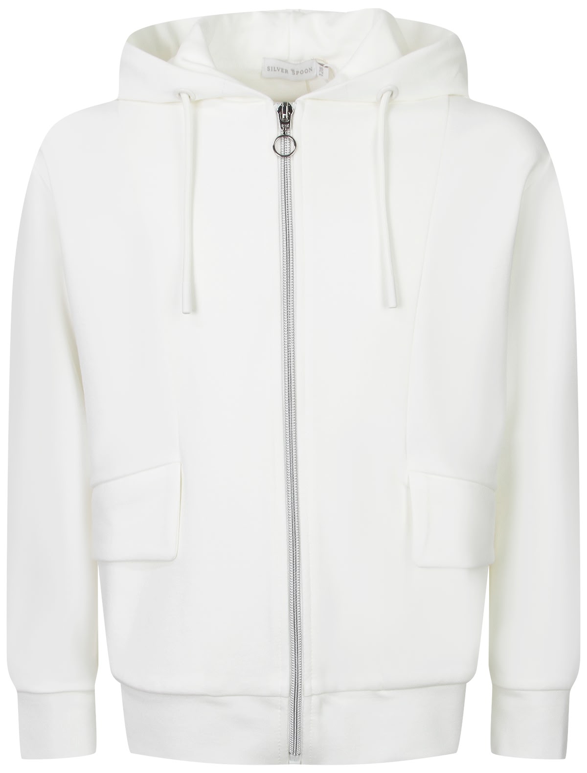 Кремовая толстовка на молнии