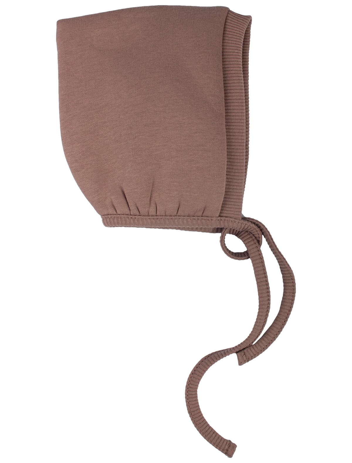 Шапка с подкладкой на завязках