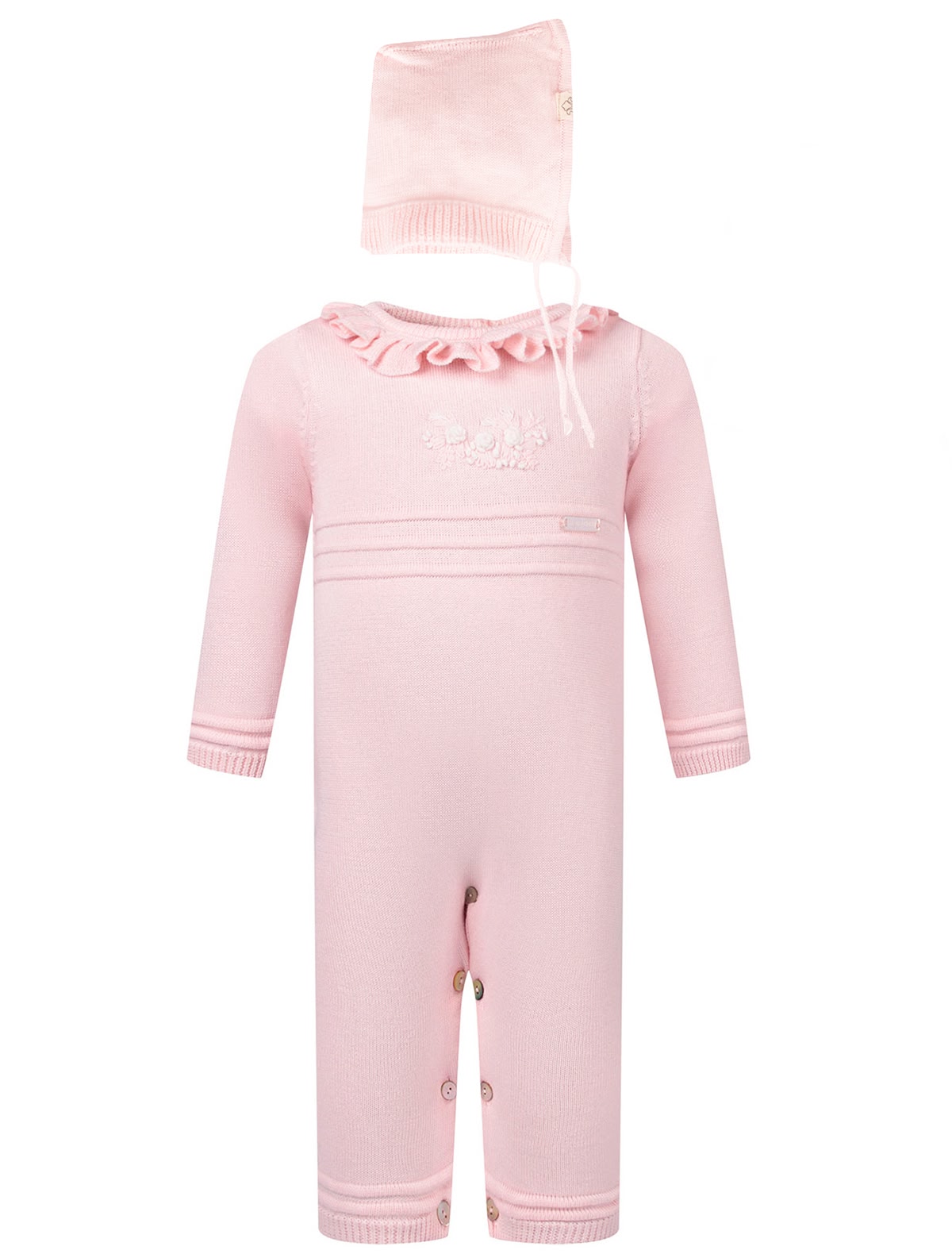 Комплект из комбинезона и чепчика