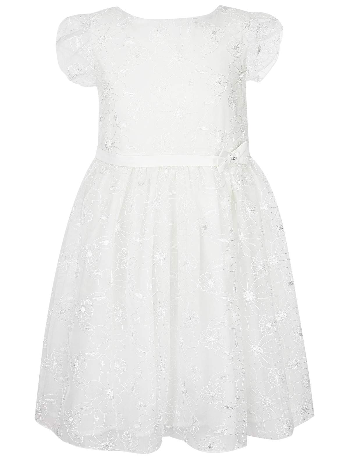 Платье Mayoral 2524902, цвет белый, размер 5 1054509370859 - фото 1