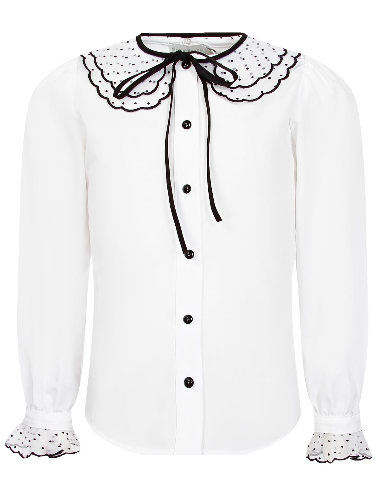 Блуза с воротничком