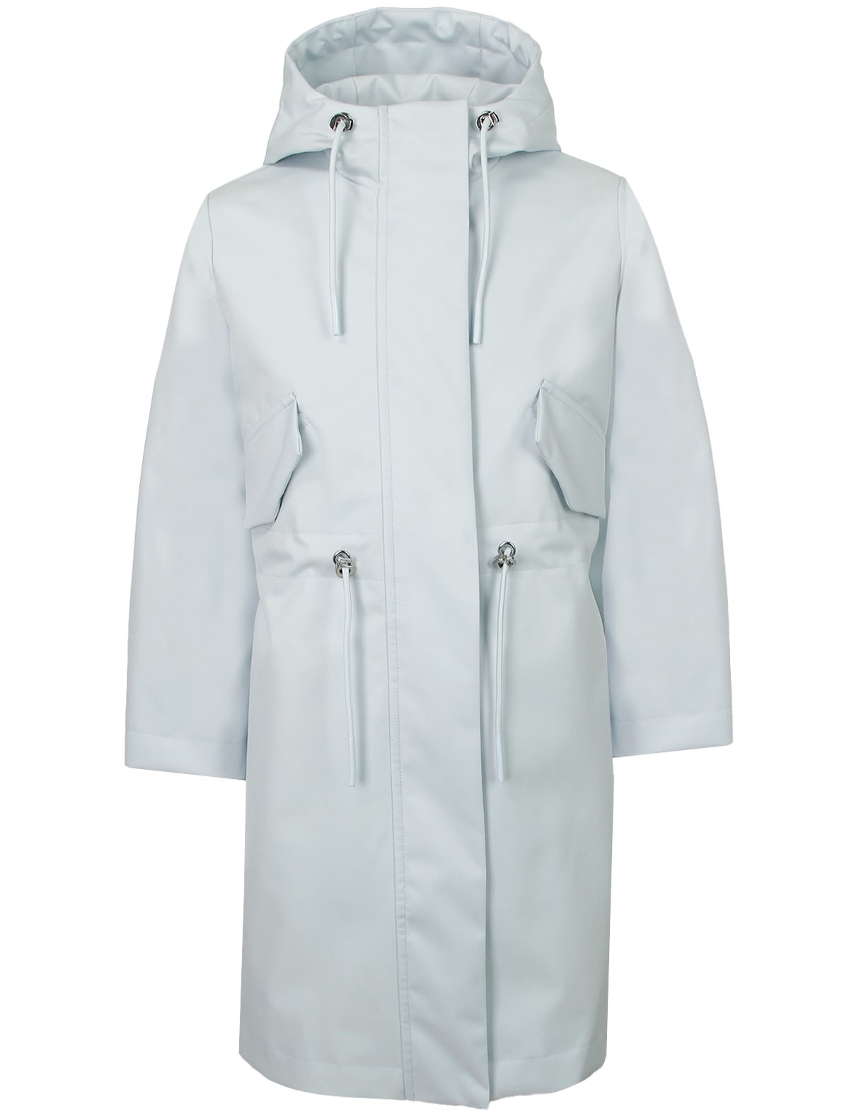 Небесно-голубой плащ