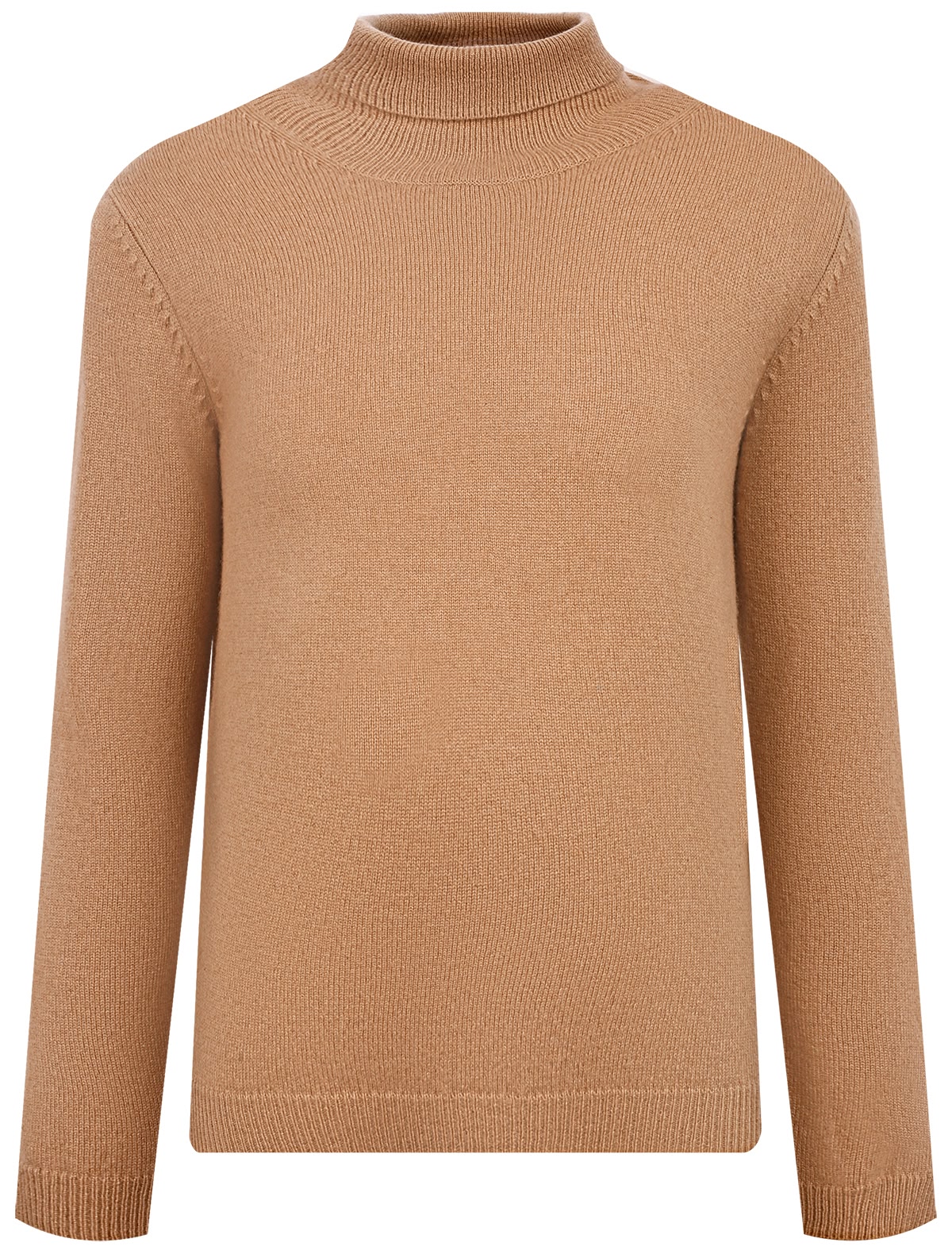 Бежевая водолазка из кашемира