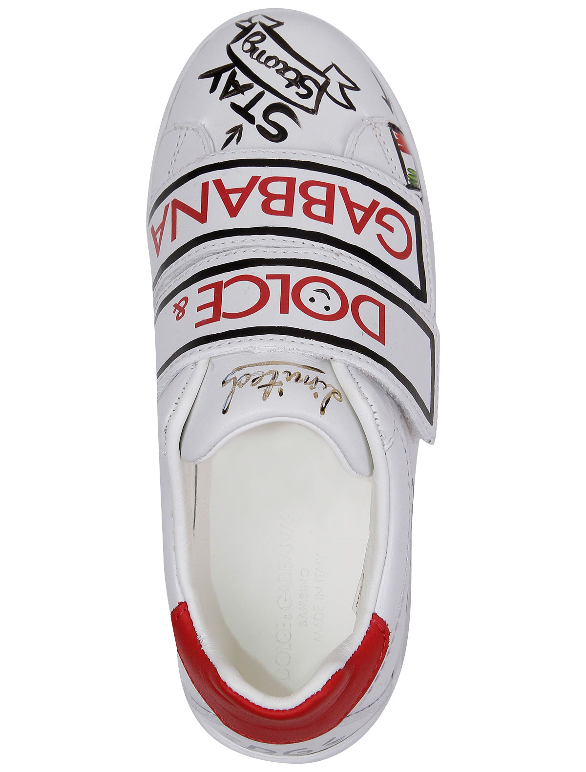 Кеды Dolce & Gabbana 2281819, цвет белый, размер 28 2094529172308 - фото 4
