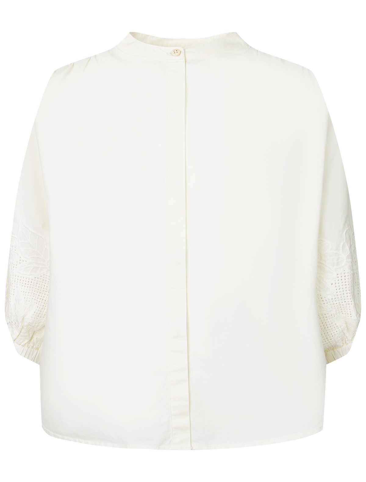 Блуза с объёмными рукавами