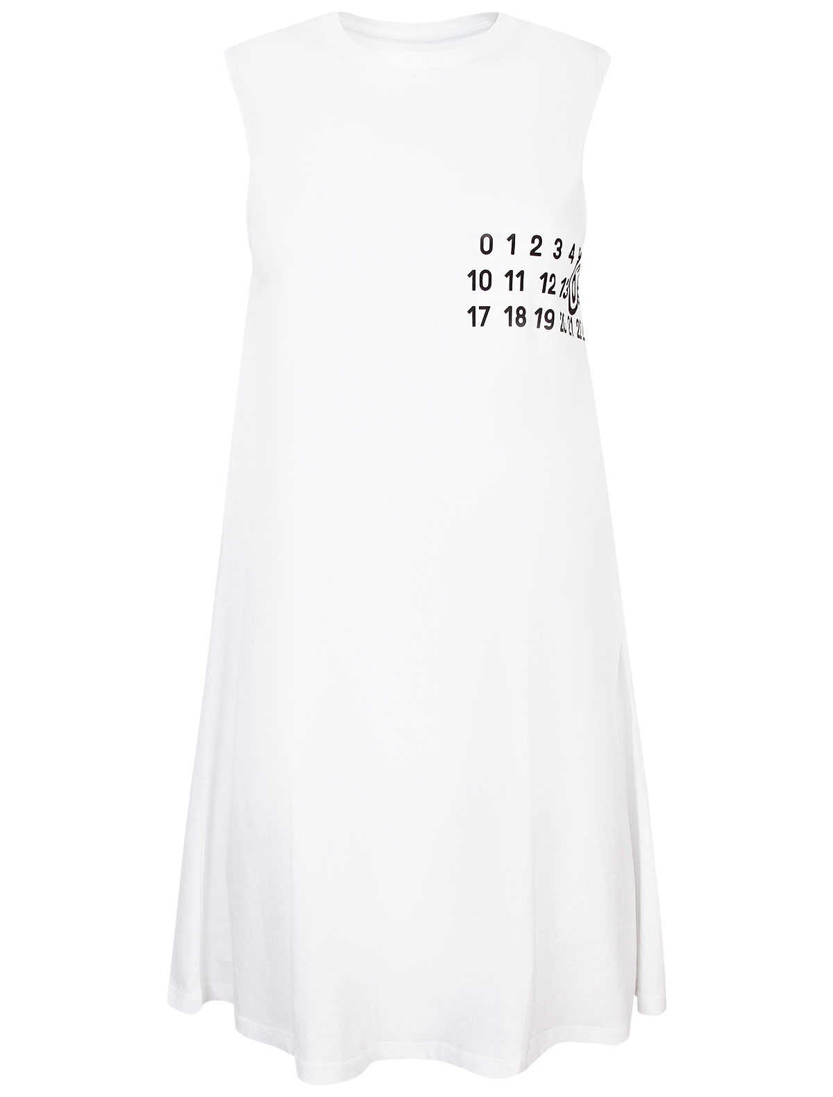 

Платье MM6 Maison Margiela, Белый, 2773729