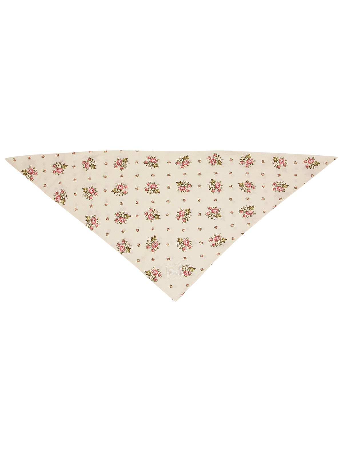 Косынка из вискозы с цветочным узором