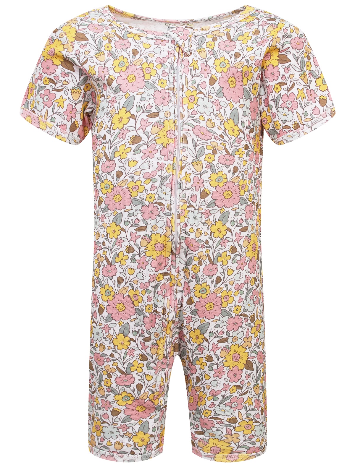 Комбинезон с цветочным принтом