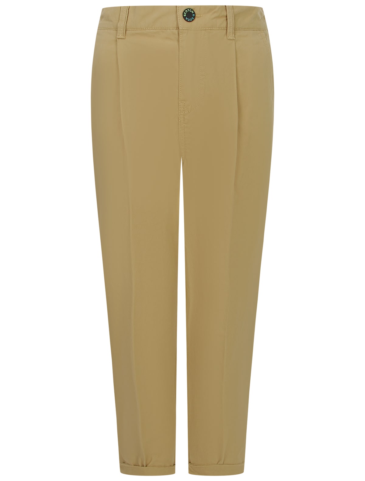 Бежевые брюки чинос