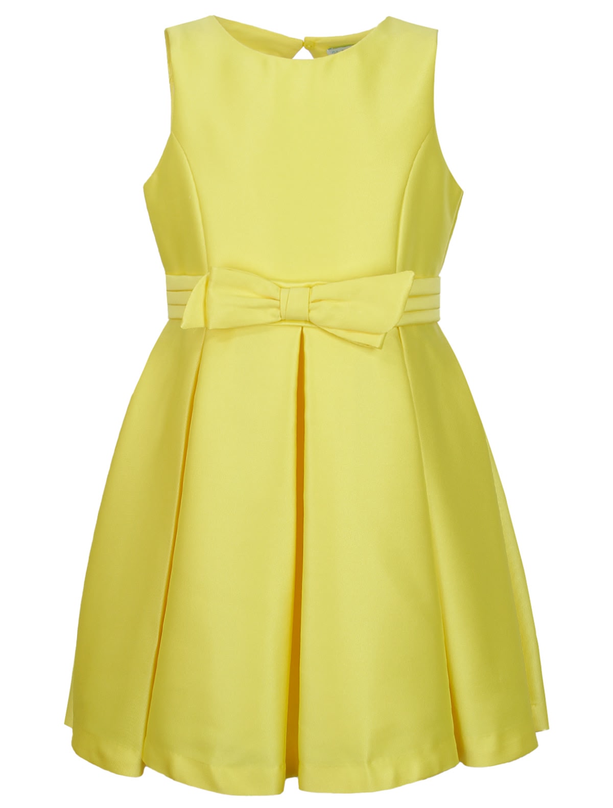 Платье с бантом на поясе