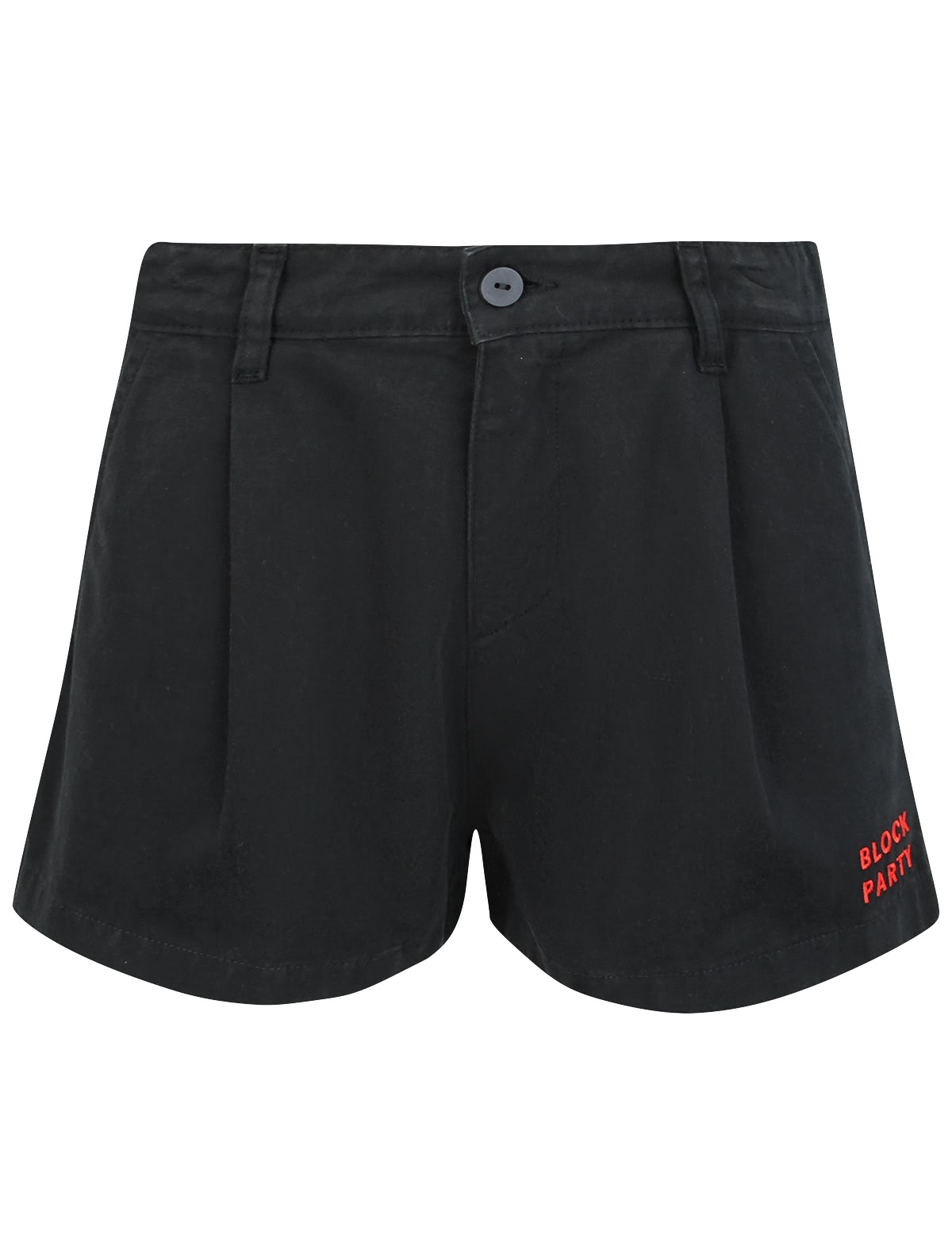 Темно-синие хлопковые шорты