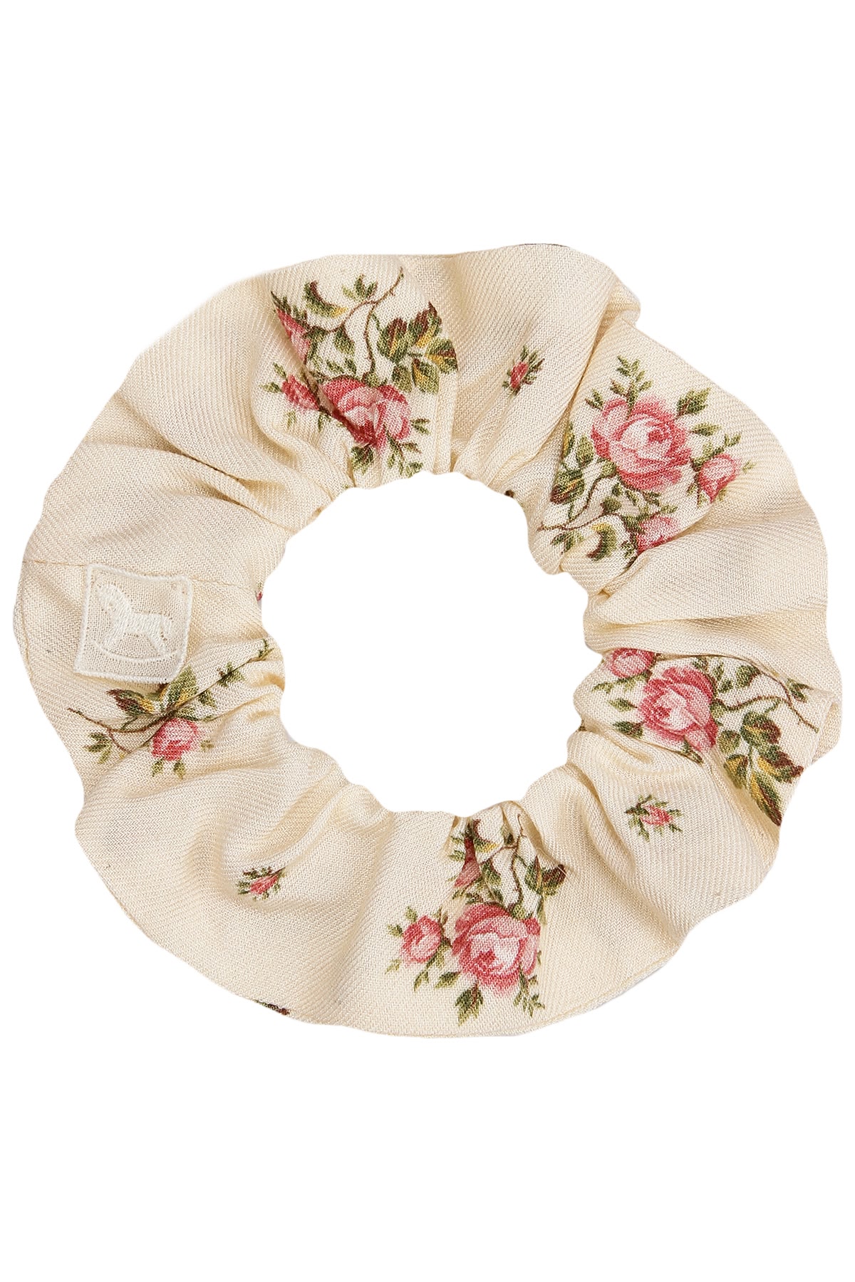 Резинка с принтом розы