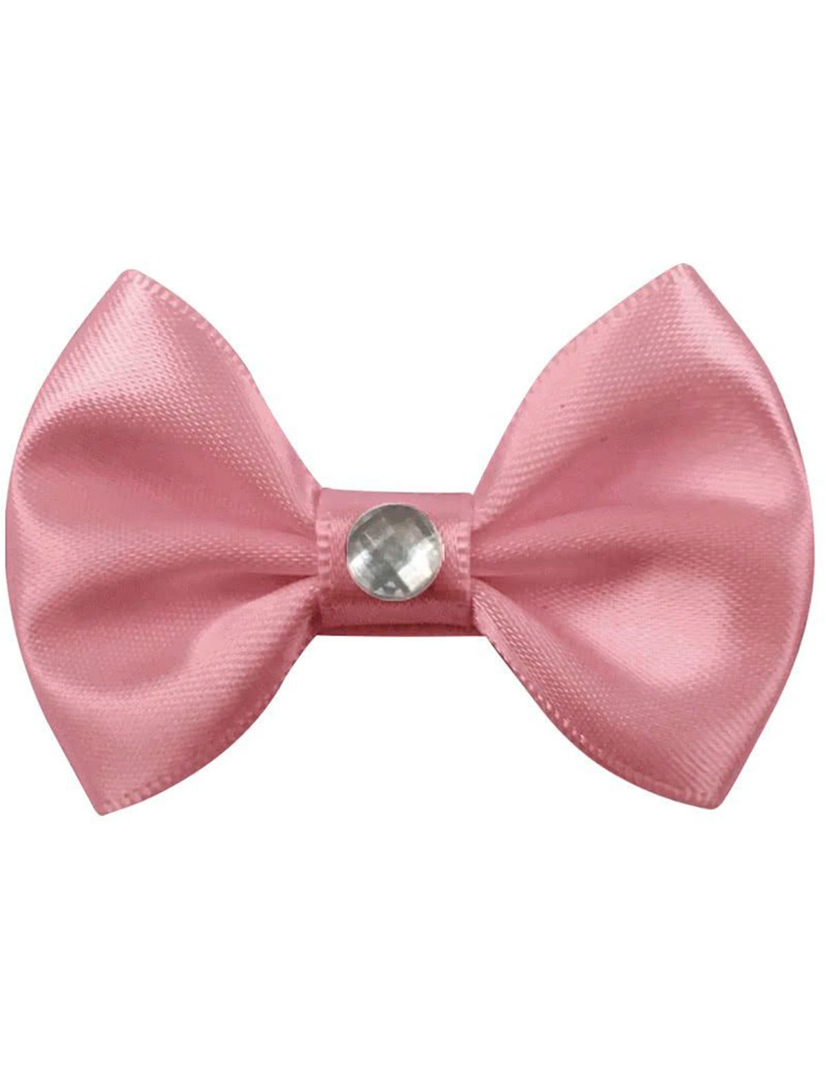 Розовая заколка-зажим