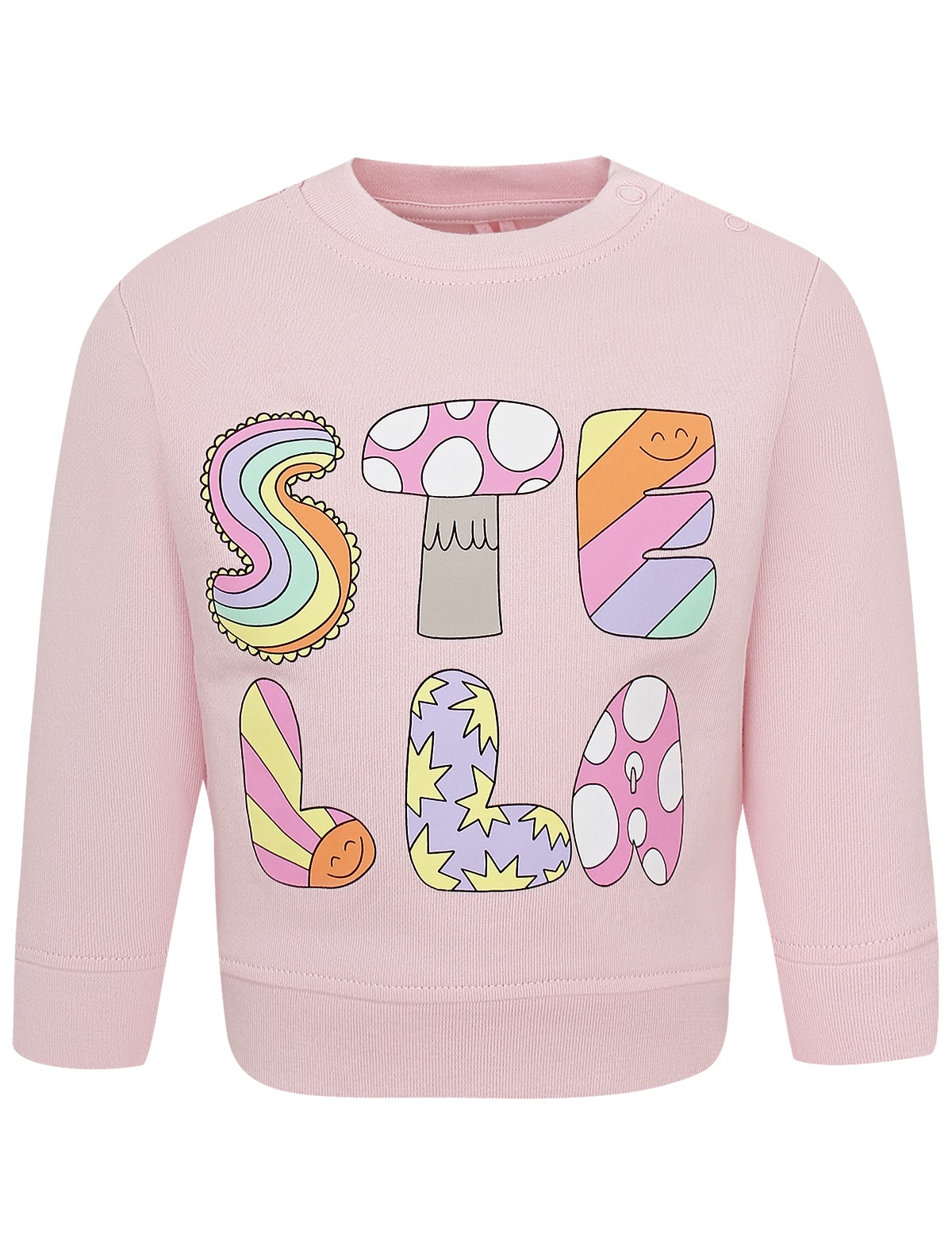 Нежно-розовый свитшот Stella