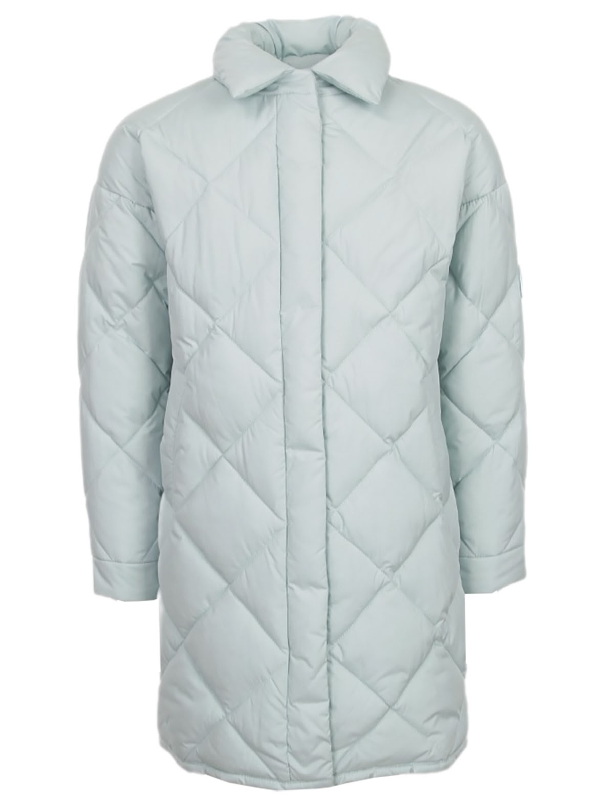 Пальто мятного цвета
