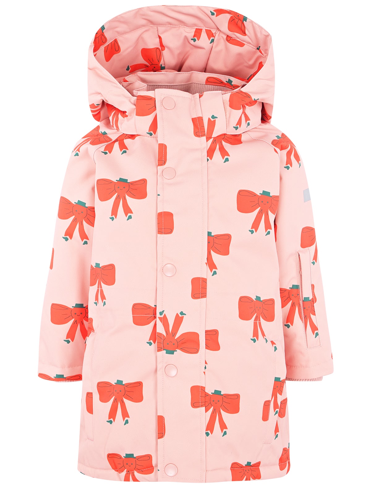 Куртка с принтом бантики