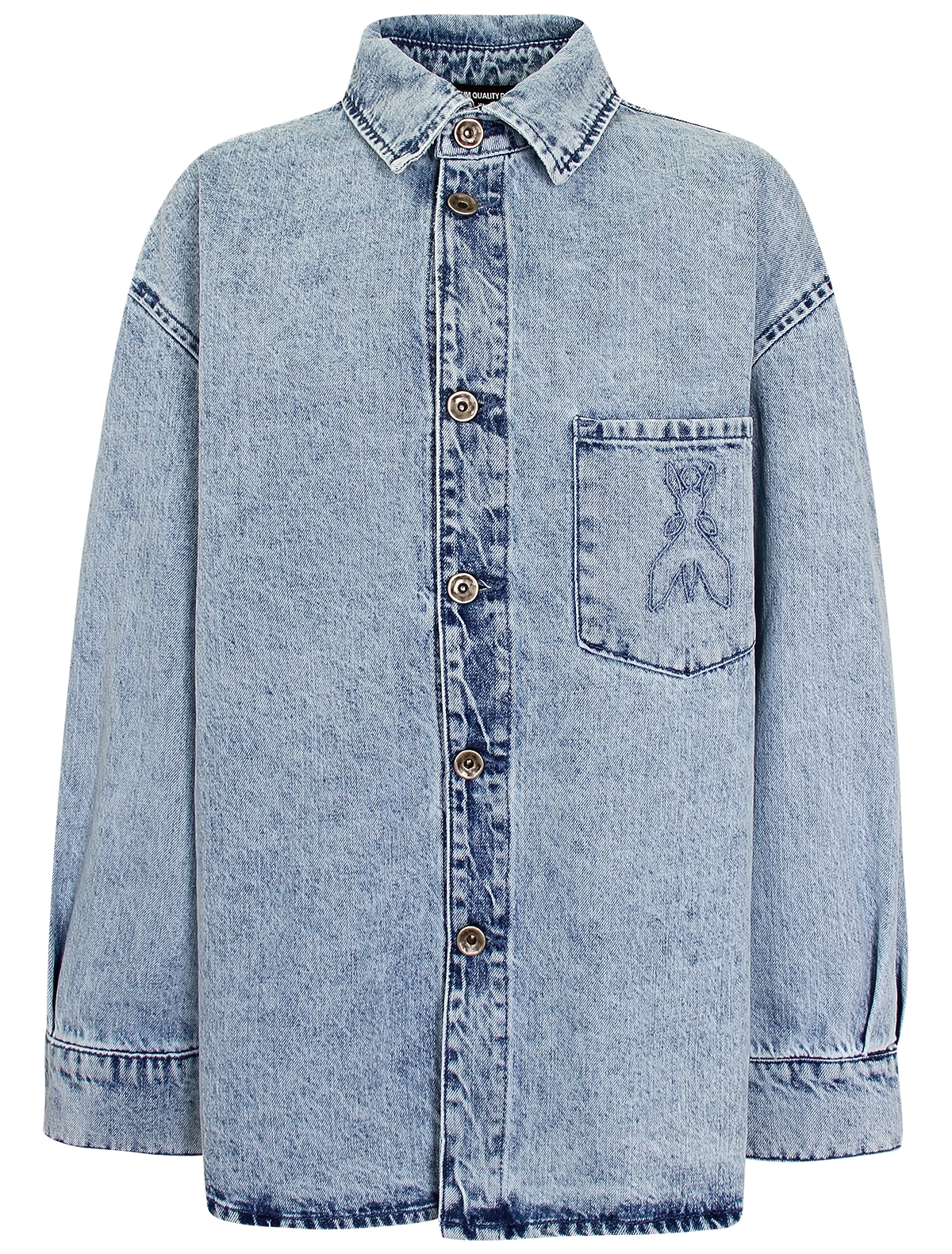 

Рубашка PATRIZIA PEPE, Голубой, 3092068