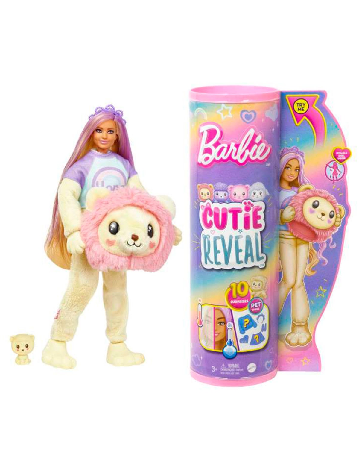 Кукла Barbie Cutie Reveal Львенок