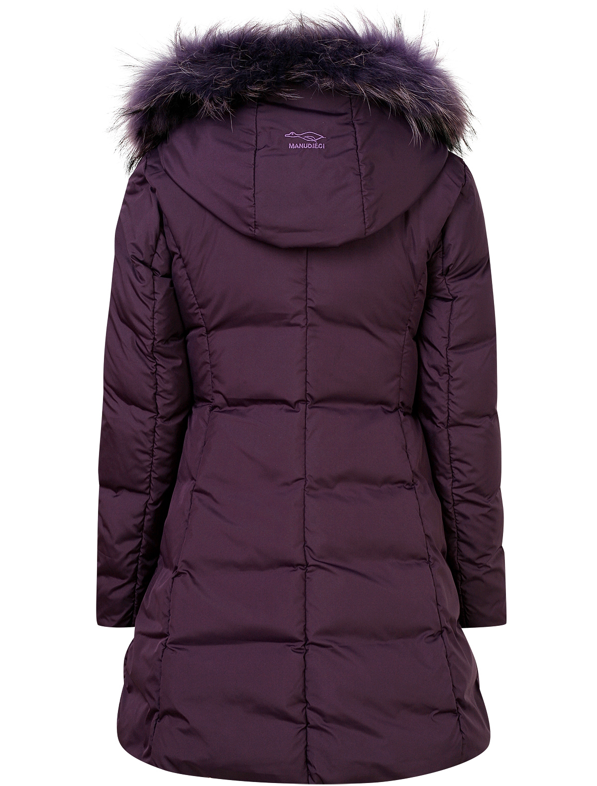 Пальто Manudieci 1880396, цвет фиолетовый, размер 9 1123309880070 - фото 3