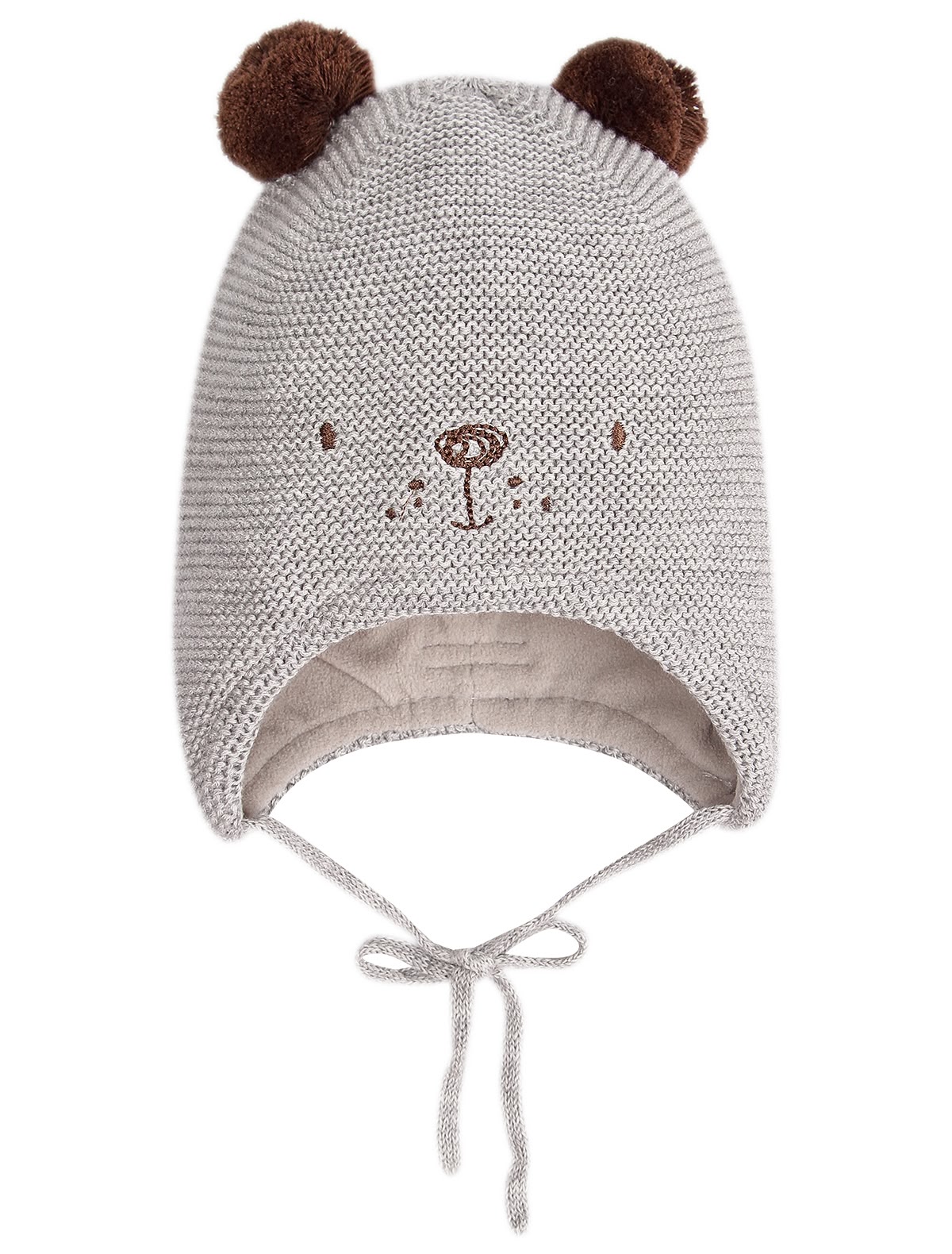 Шапка на завязках