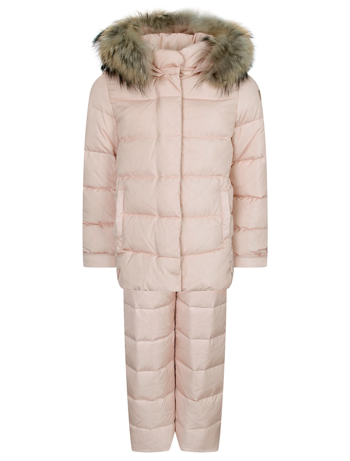 Розовый утепленный комплект.