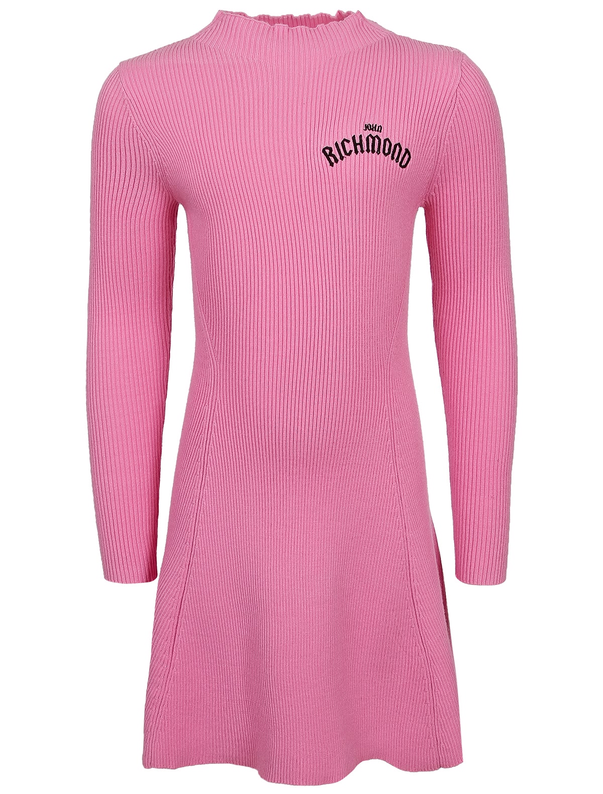 Розовое платье