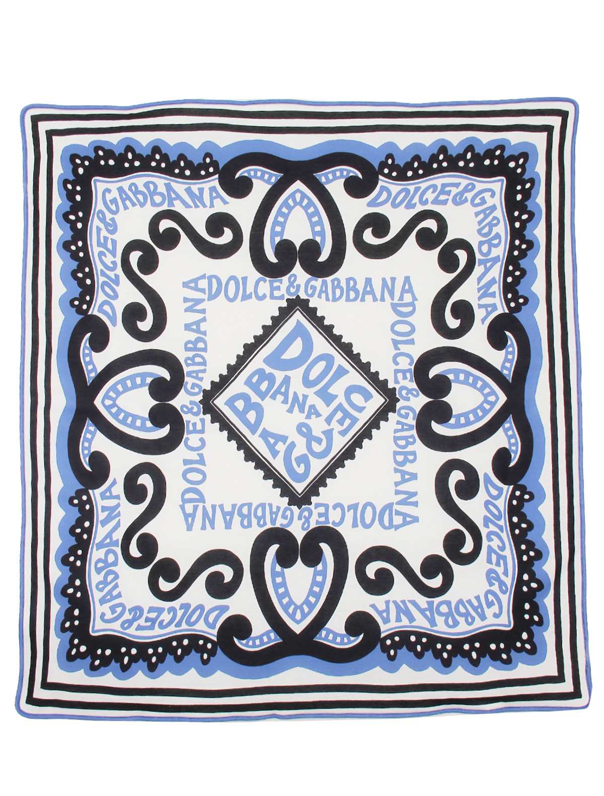 Одеяло Dolce & Gabbana 2654855, цвет синий, размер 1