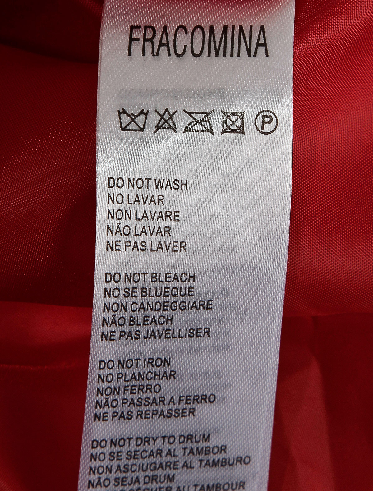 Куртка FRACOMINA 2254301, цвет красный, размер 7 1074509084303 - фото 3