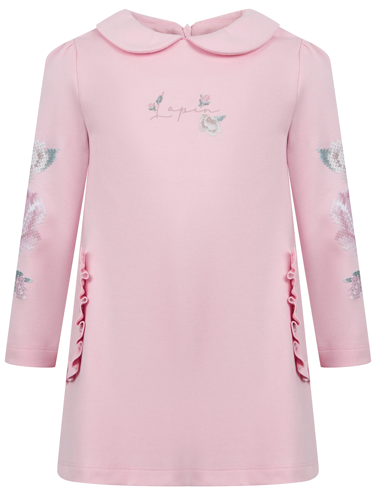 Платье Lapin House 2332904, цвет розовый, размер 2 1054509184876 - фото 1