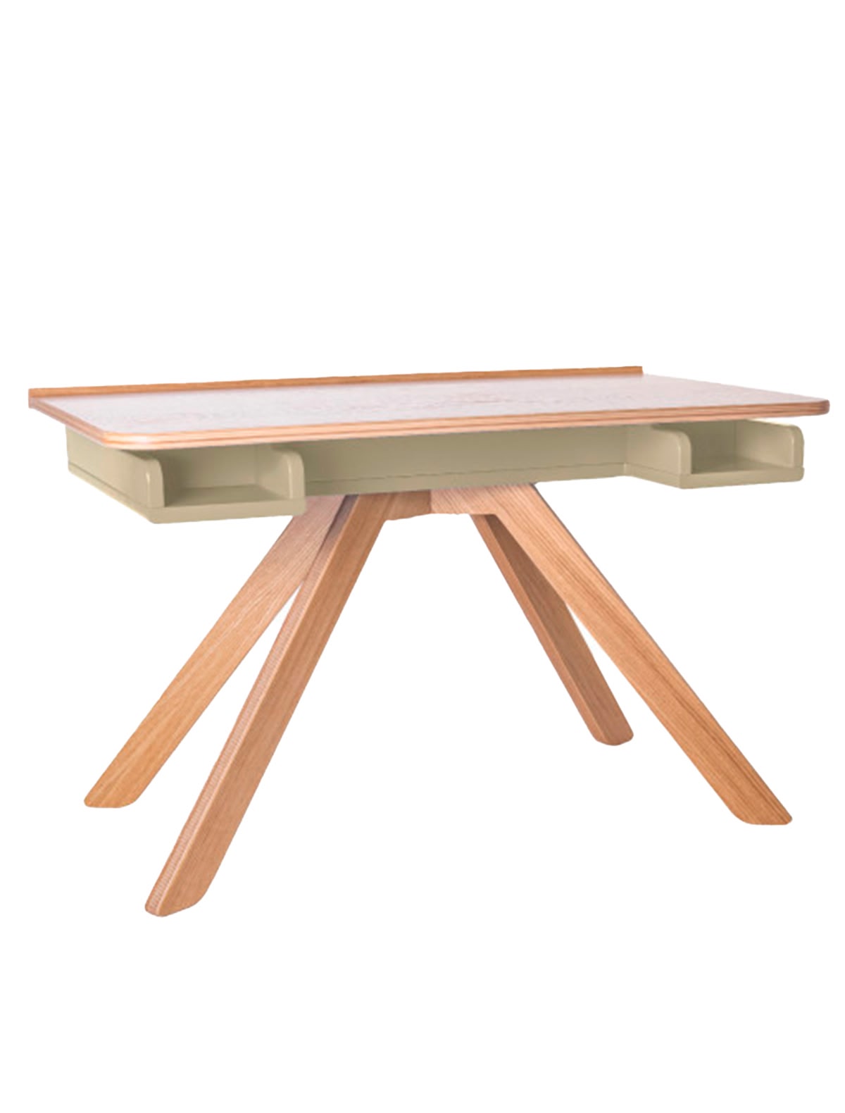 Стол-мольберт детский Malevich оливковый