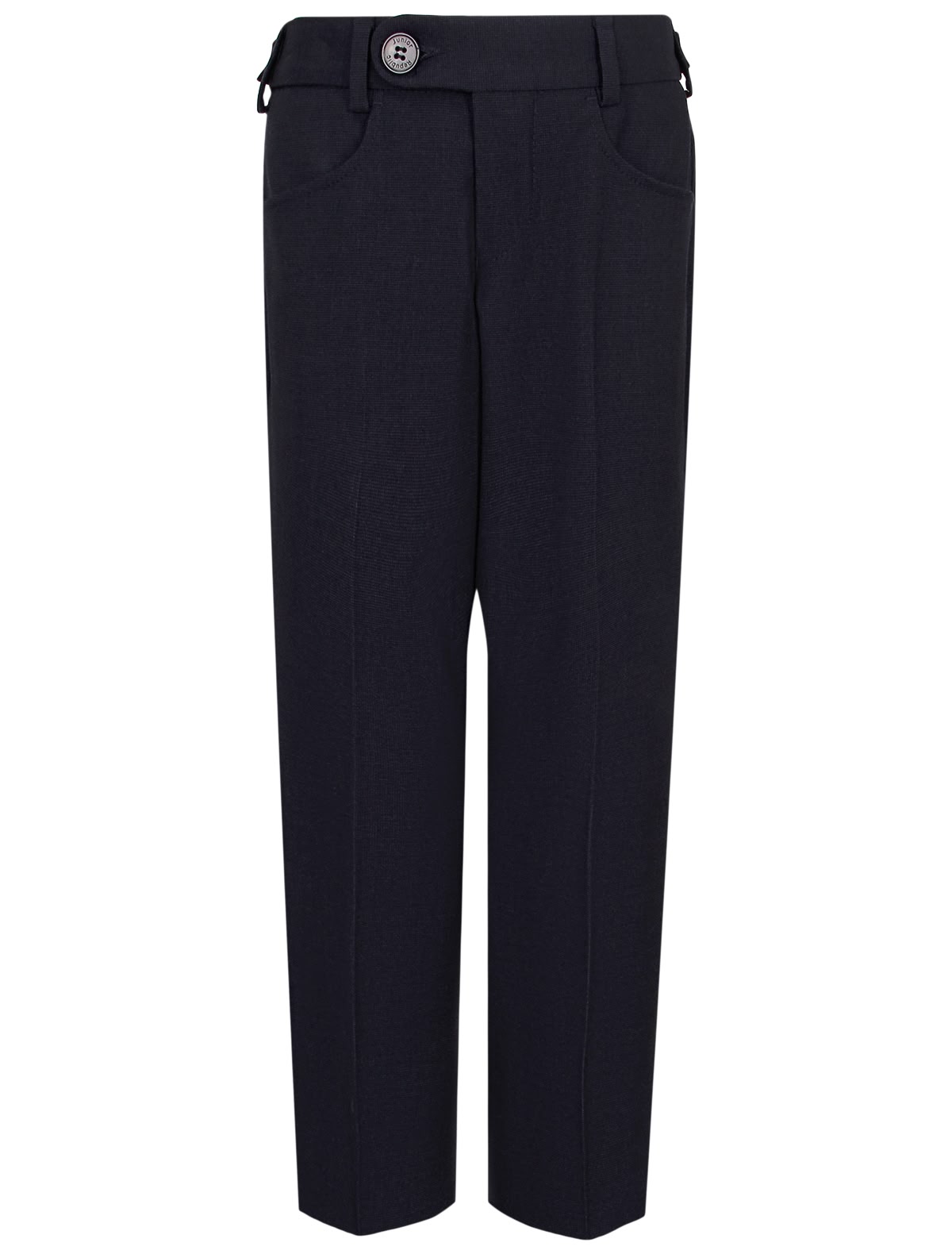 Синие брюки со стрелками