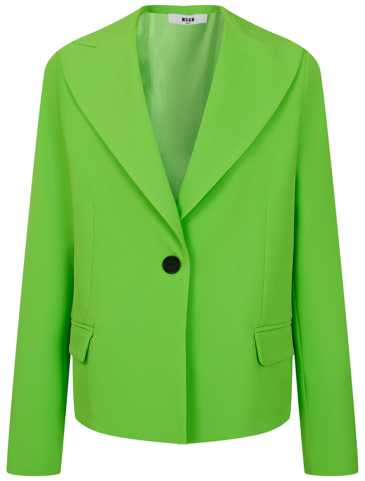 Жакет MSGM 2558652, цвет зеленый, размер 11