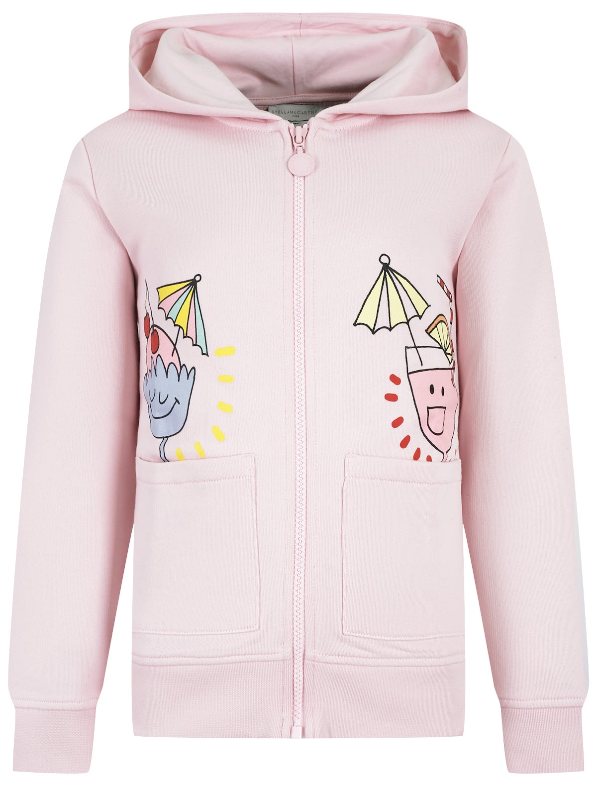 Толстовка с принтом лимонад