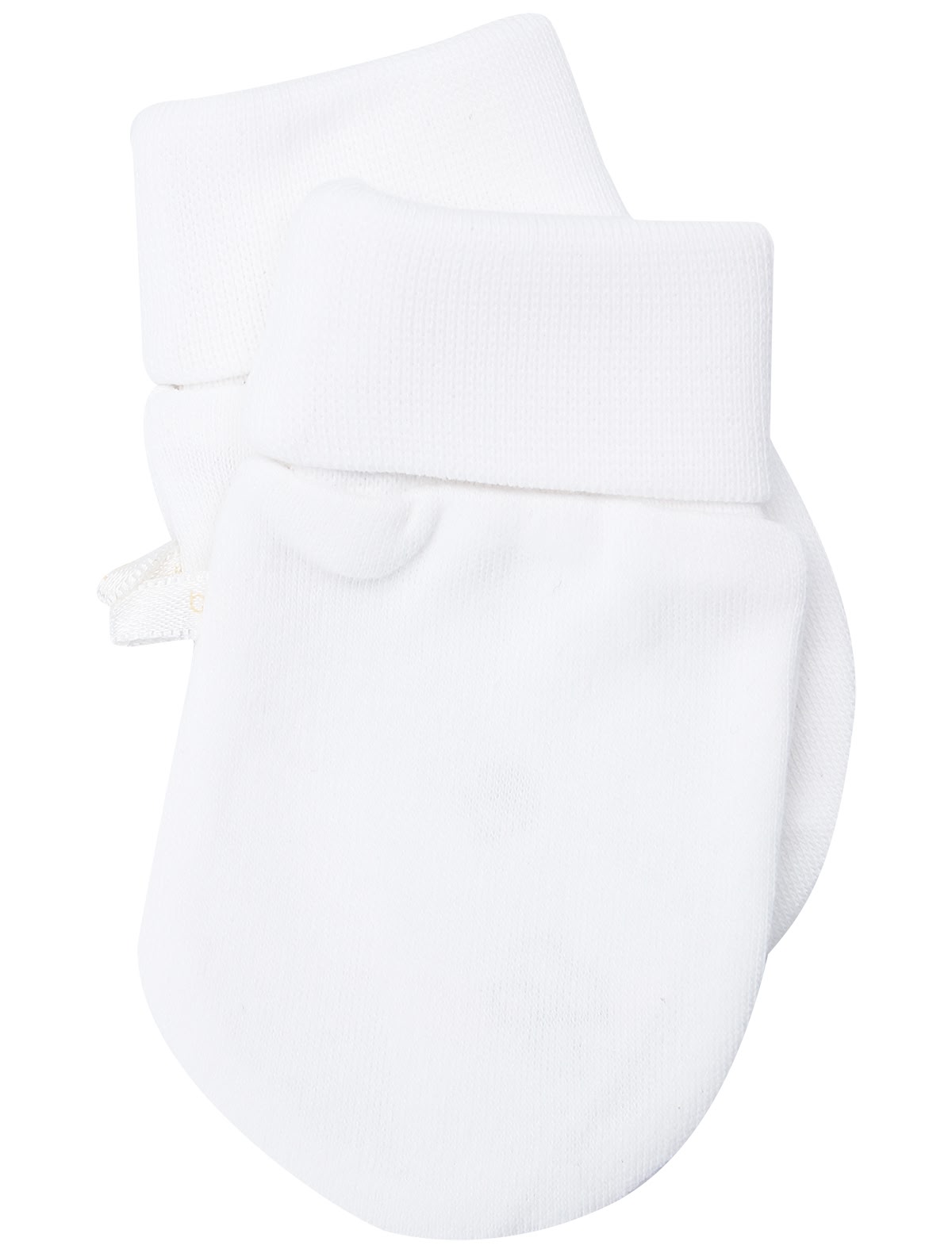 Белые варежки-царапки