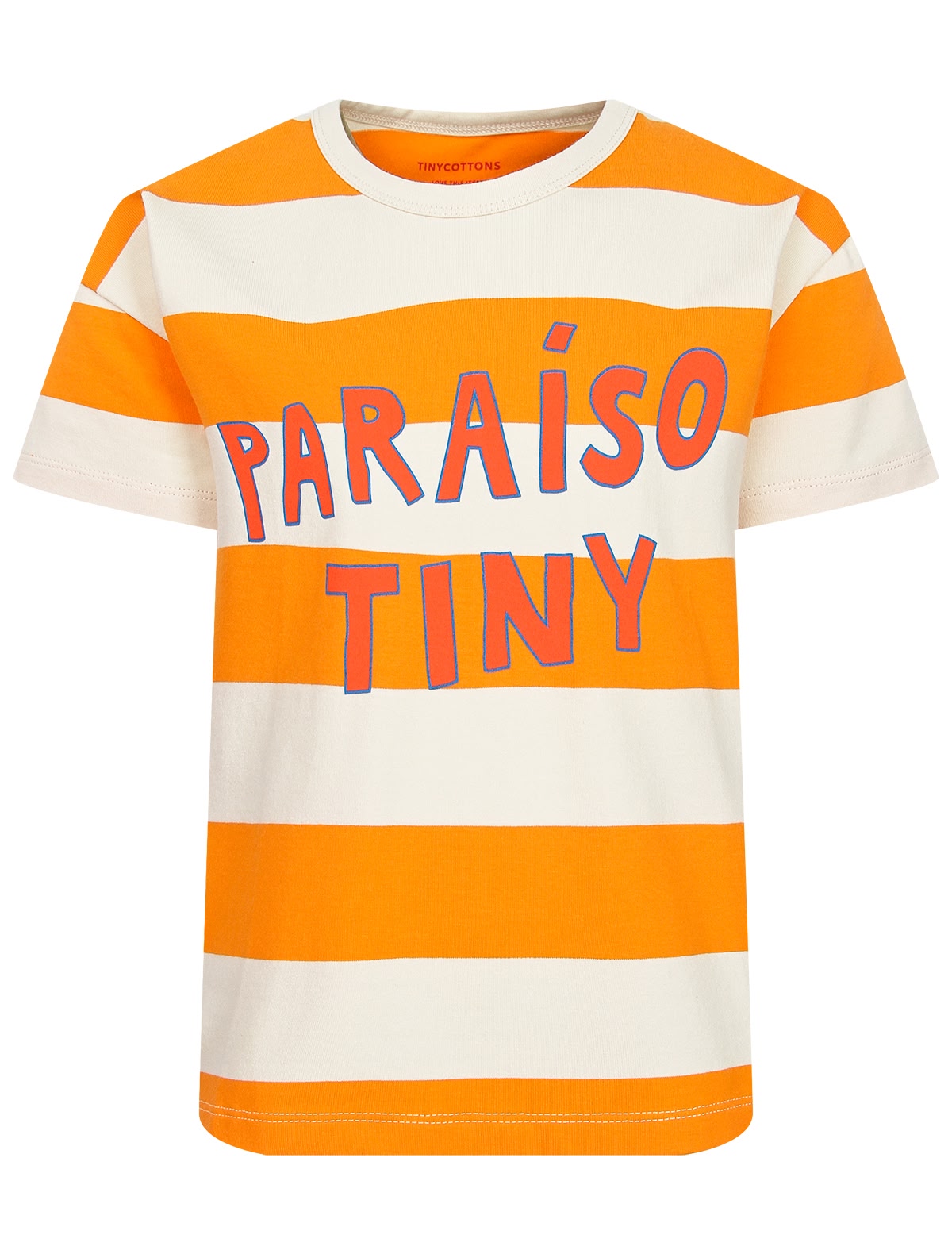 Футболка в яркую полоску