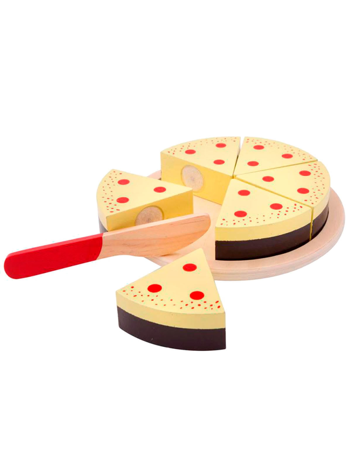 Игрушка из дерева "торт"