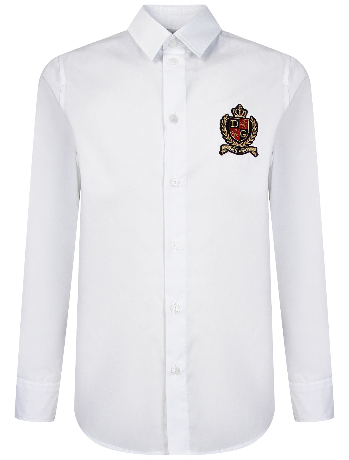 Рубашка Dolce & Gabbana 2332107, цвет белый, размер 11 1014519182224 - фото 1