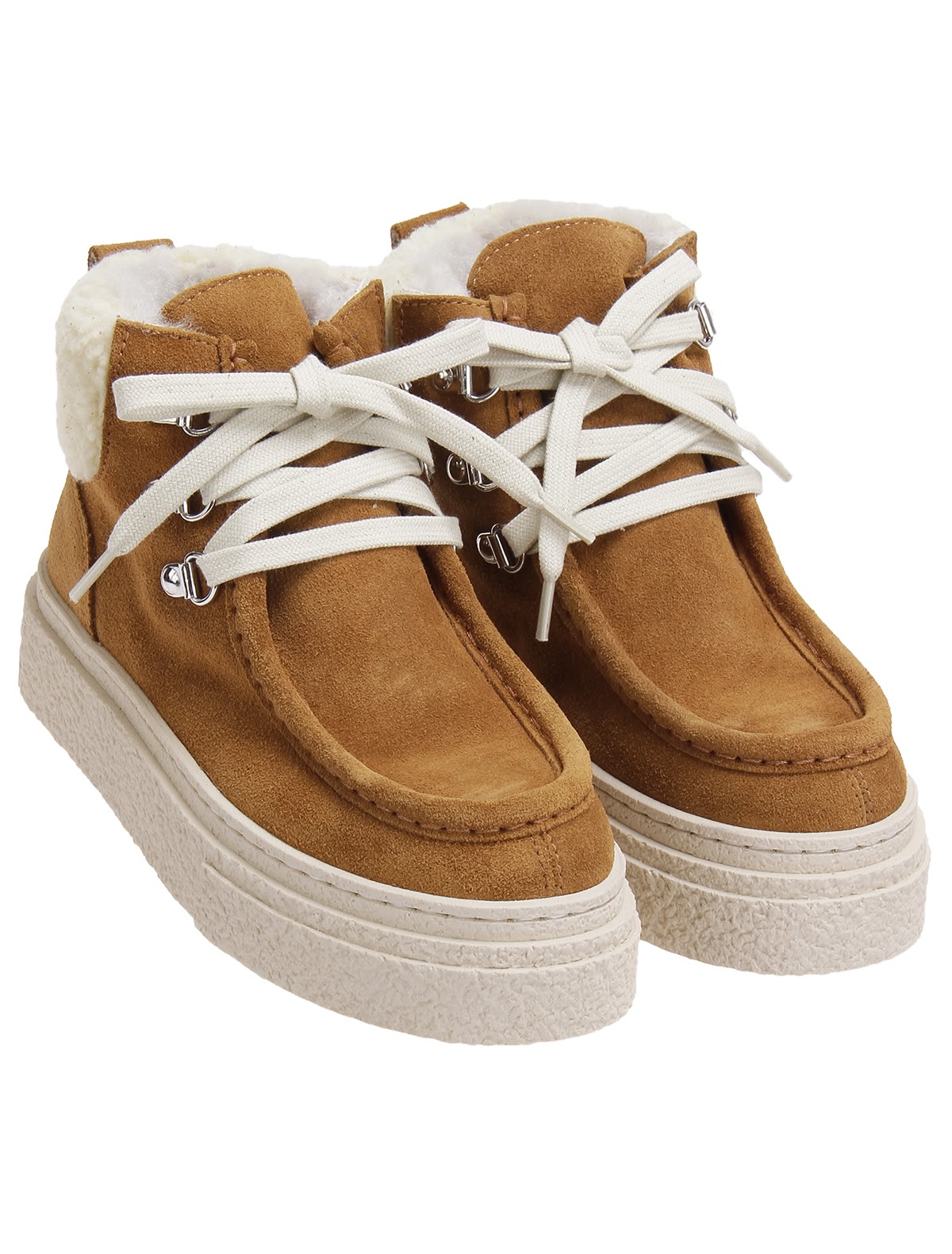 Ботинки с натуральным мехом