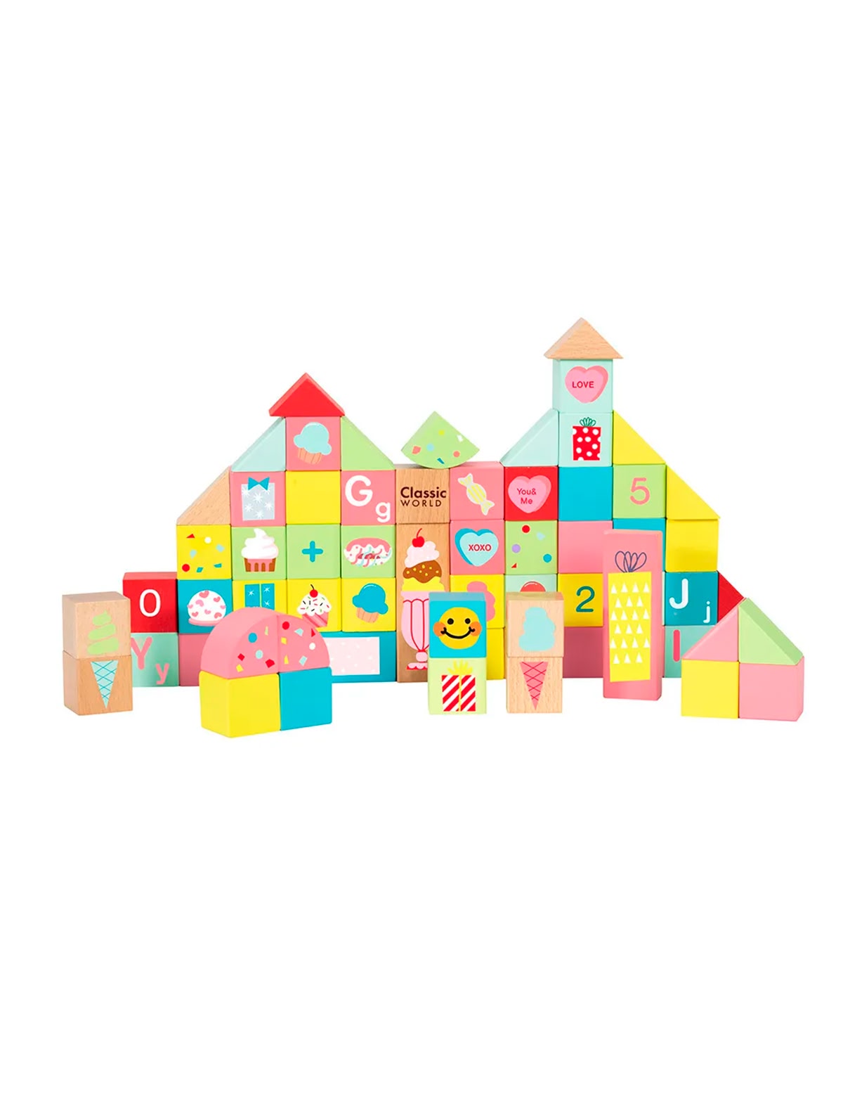 Геометрические блоки и кубики