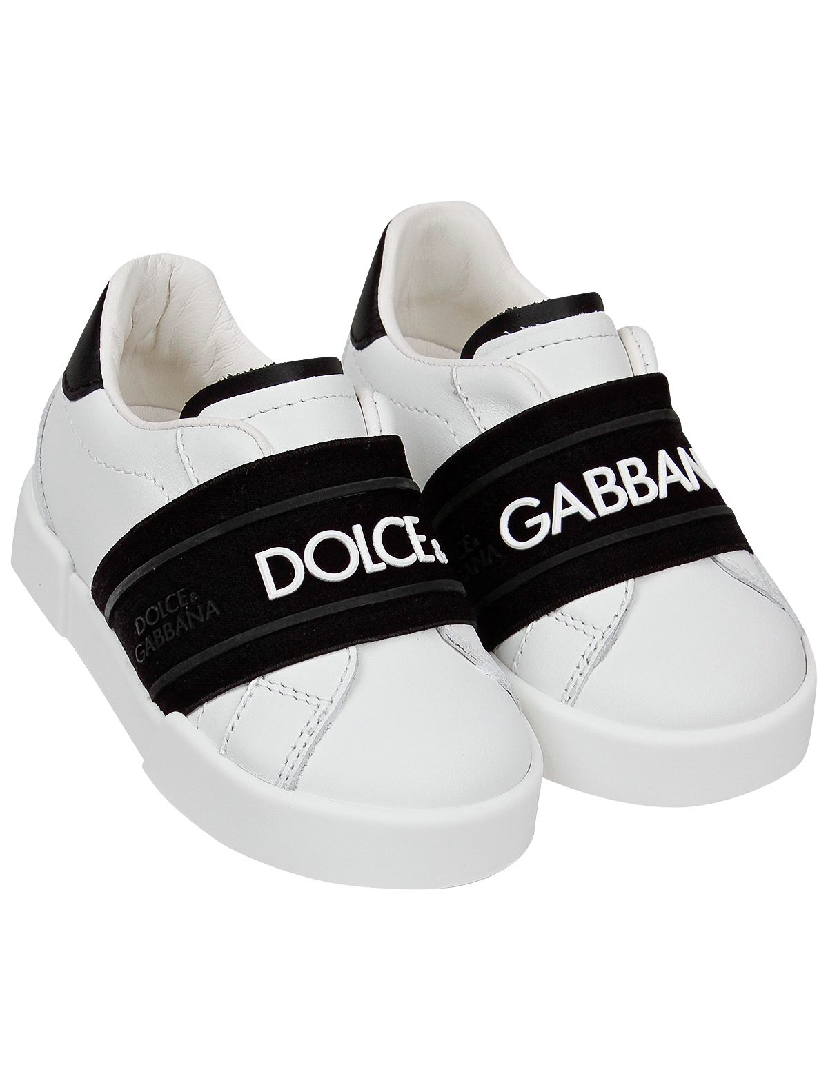 Кеды Dolce & Gabbana 2175352, цвет белый, размер 20 2094519070669 - фото 1