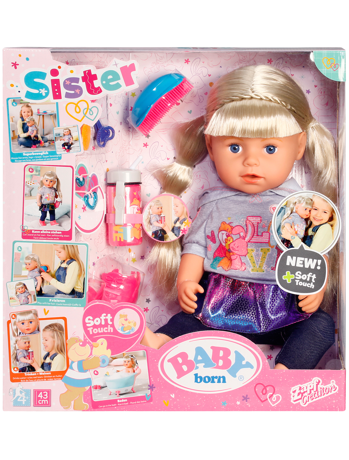 

Игрушка ZAPF, Синий, 2258403