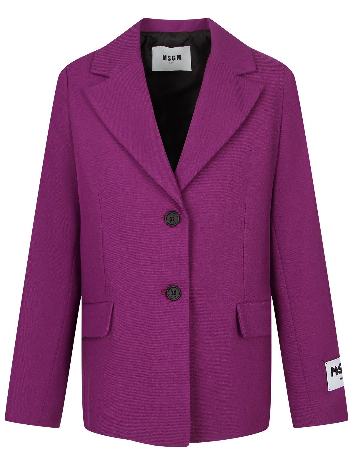 Пиджак MSGM 2598118, цвет фиолетовый, размер 7 1334509380875 - фото 1