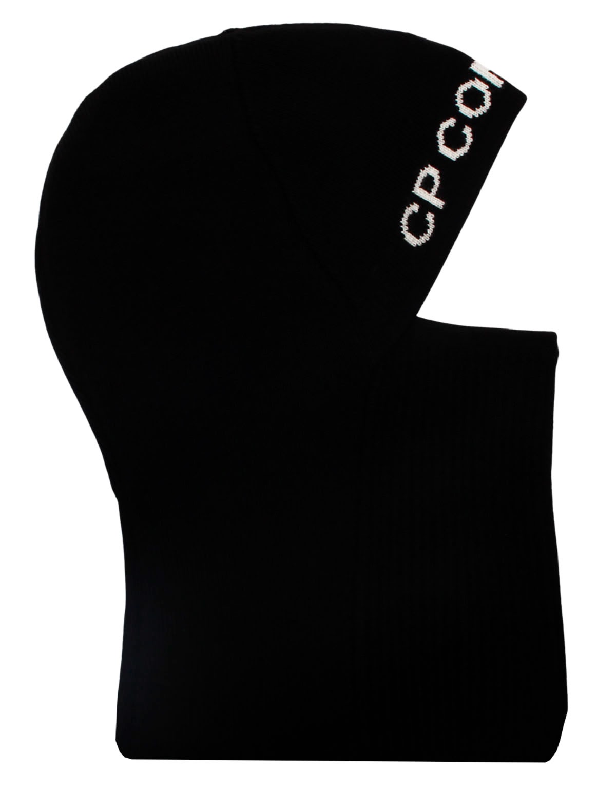 Чёрная балаклава с логотипом