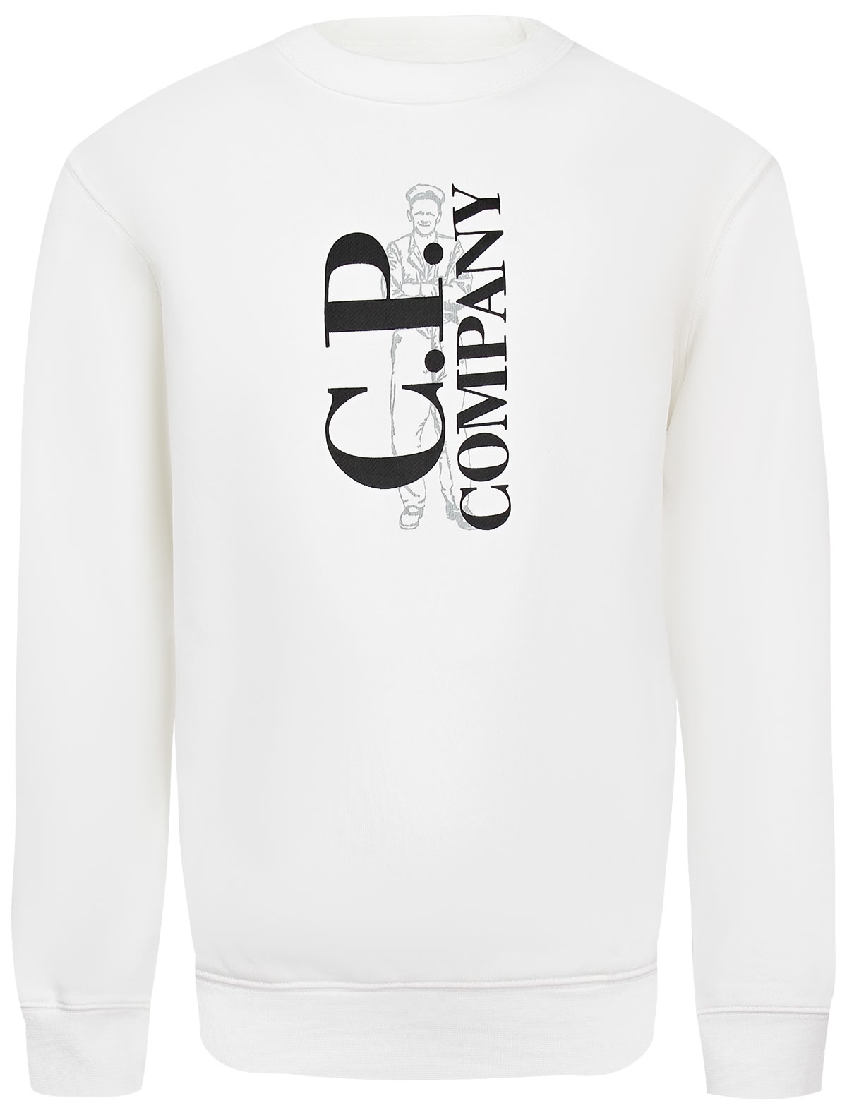 Хлопковый свитшот с логотипом